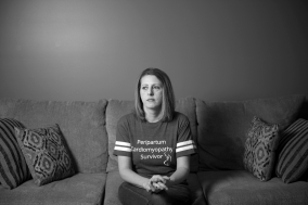 LINCOLN, NEB. - 01/05/2018 - DeAnna Stewart poses for a portrait Saturday, Jan. 6, 2018, at her home. Stewart suffered from Peripartum cardiomyopathy, a form of heart disease brought on by pregnancy, after the birth of her son William 10 years ago. She has formed a non-profit to try to draw attention to PPCM. KAYLA WOLF, Journal Star